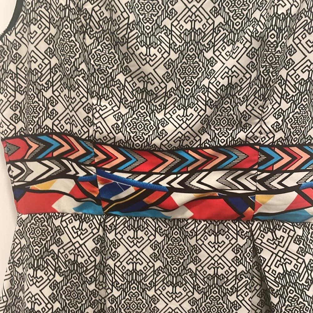 ModCloth geometric dress - never worn - Picture 2 of 3